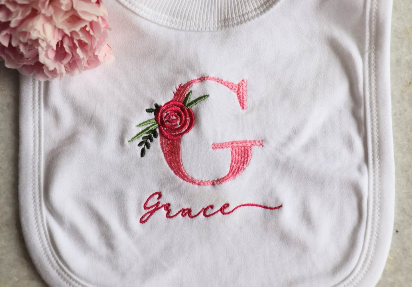 Baby Floral Monogram Small Bundle
