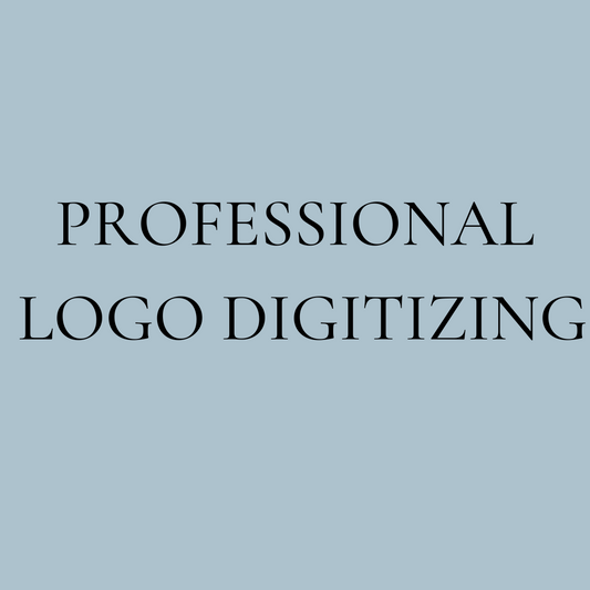 One-time Logo Digitizing Fee