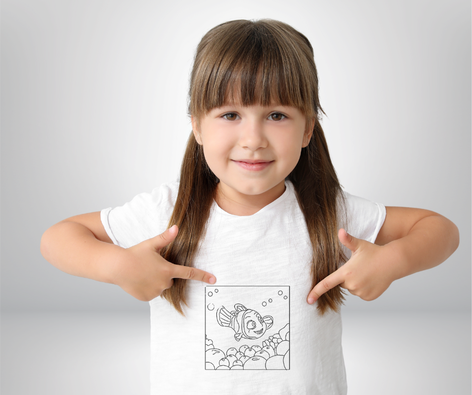 Childrens illustrated t shirt