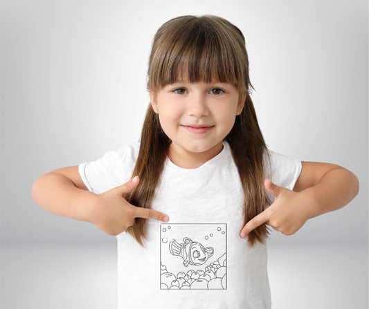 Childrens illustrated t shirt